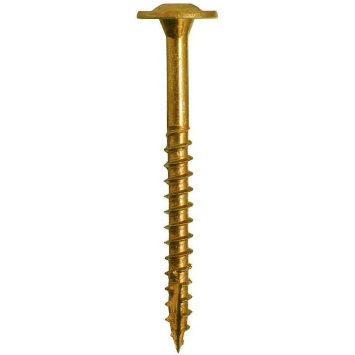 #8 x 1-1/2 in. Star Drive Low Profile Washer Head Cabinet Wood Screw (100-per Pack)