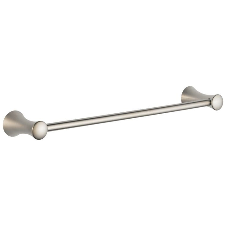 Delta Lahara 18-in Brilliance Stainless Steel Wall Mount Single Towel Bar
