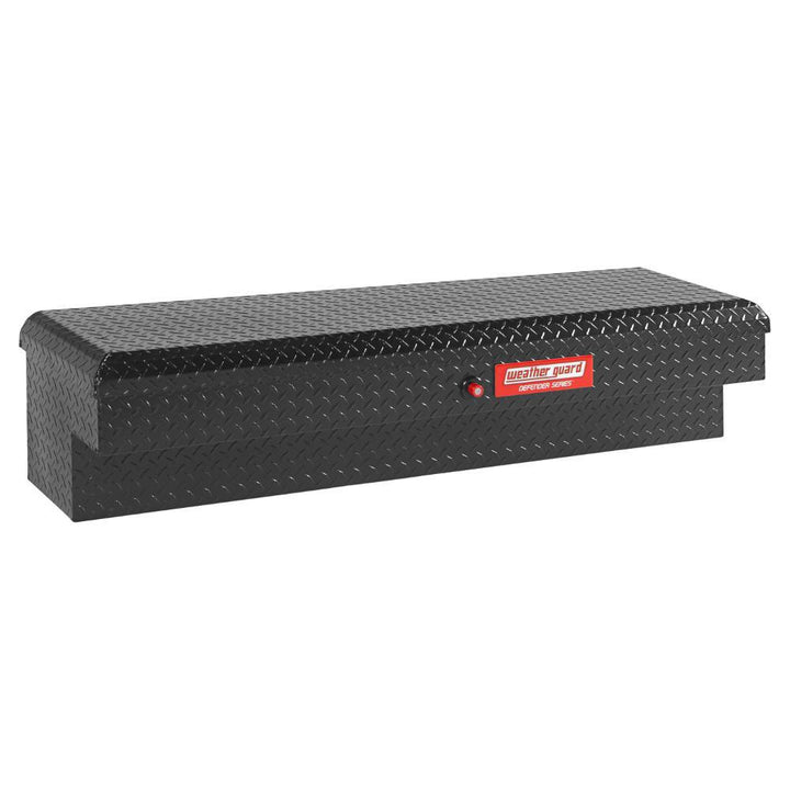 Weather Guard Defender Matte Black Aluminum Lo-Side Truck Box (58 in. x 15 in. x 13 in.) - Super Arbor