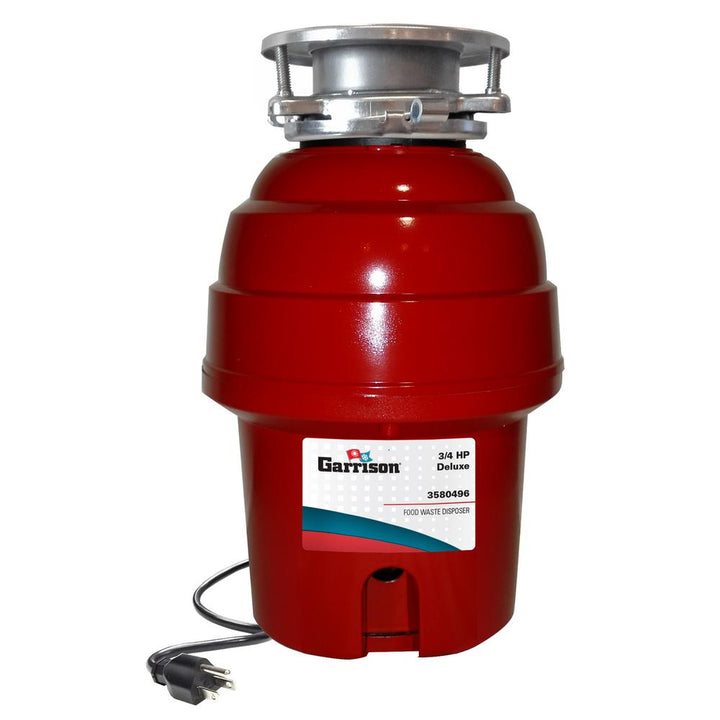 Garrison 3/4 HP Deluxe Continuous Feed Garbage Disposal