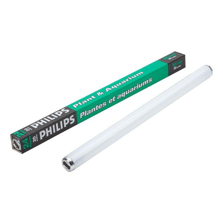 Philips 20-Watt T12 2 ft. Fluorescent Linear Plant and Aquarium Grow Tube Light Bulb (6-Pack)