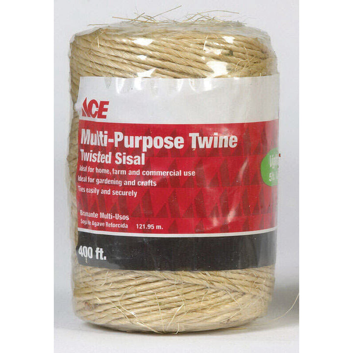 Ace 400 ft. Brown Twisted Sisal Twine