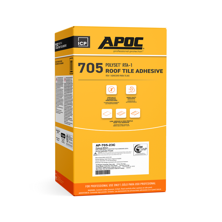 APOC Polyset RTA-1 Roof Tile Adhesive 23 lb