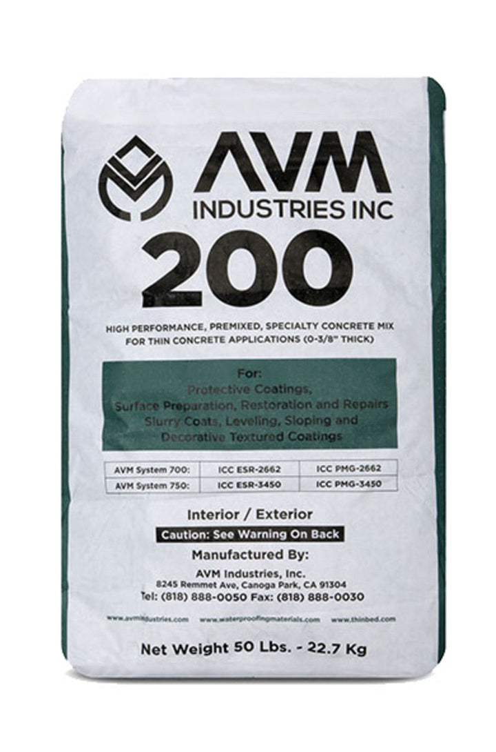 AVM Aggregate 200 Cement Gray 50 lb