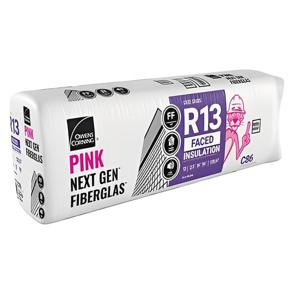 Owens Corning R-13 Kraft Faced Fiberglass Insulation Batts (All Sizes)