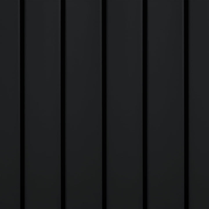 CertainTeed InvisiVent T313 Solid Soffit & Vertical Siding Black