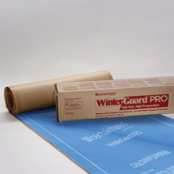 CertainTeed WinterGuard PRO HT Waterproofing Underlayment 3' x 66' 7-1/4"