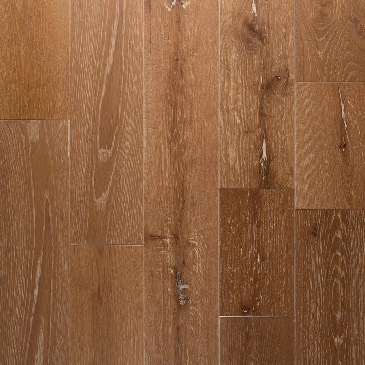 Catoosa White Oak Wire-Brushed Engineered Hardwood
