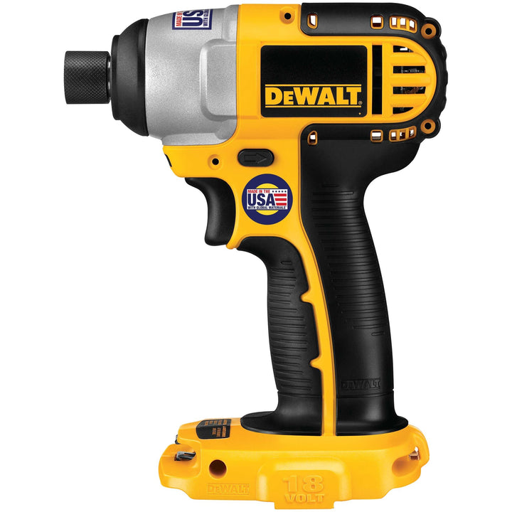 DEWALT 18-Volt Variable Speed Cordless Impact Driver, 1/4 in., Tool Only (DC825B)
