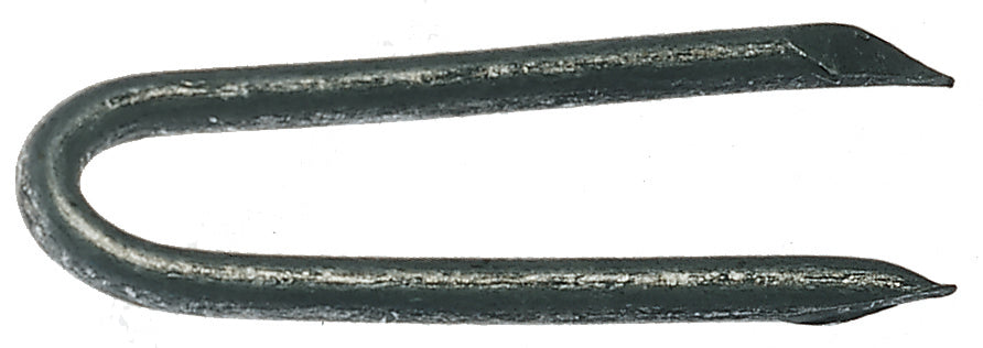 Grip-Rite 1/4 in. W x 1-1/4 in. L Hot-Dipped Galvanized Steel Fence Staples, 9-Gauge, 4,350 Pack (50 lb)
