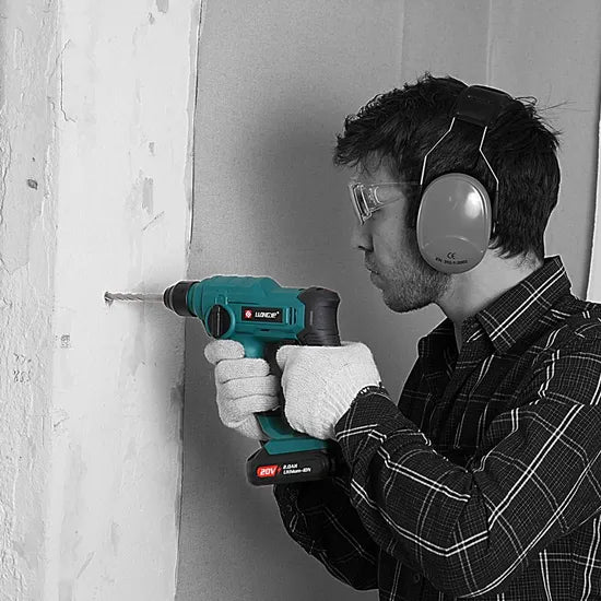 Liangye Electric Power Tools Set 18V Battery Powered SDS Rotary Hammer