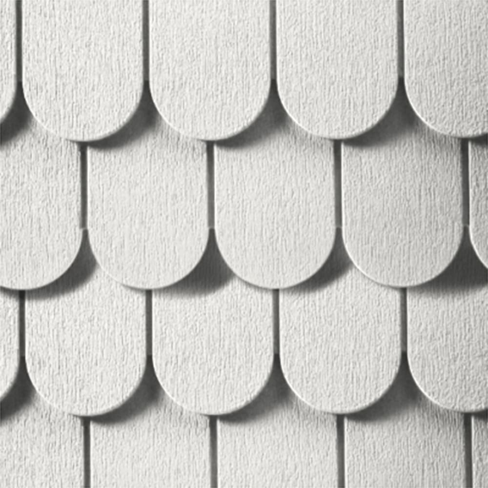 Mastic Cedar Discovery Vinyl Half-Round White