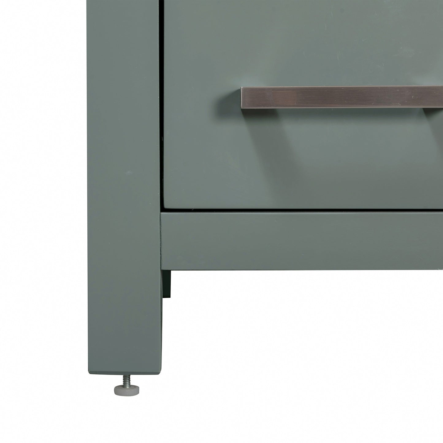 Avanity Modero 24"W x 20"D x 71.3"H Chilled Gray Linen Cabinet