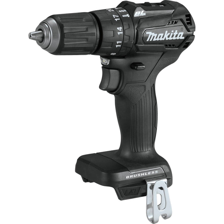 Makita 18V LXT Lithium‑Ion Sub‑Compact Brushless Cordless 1/2 in. Hammer Driver‑Drill (Tool Only)