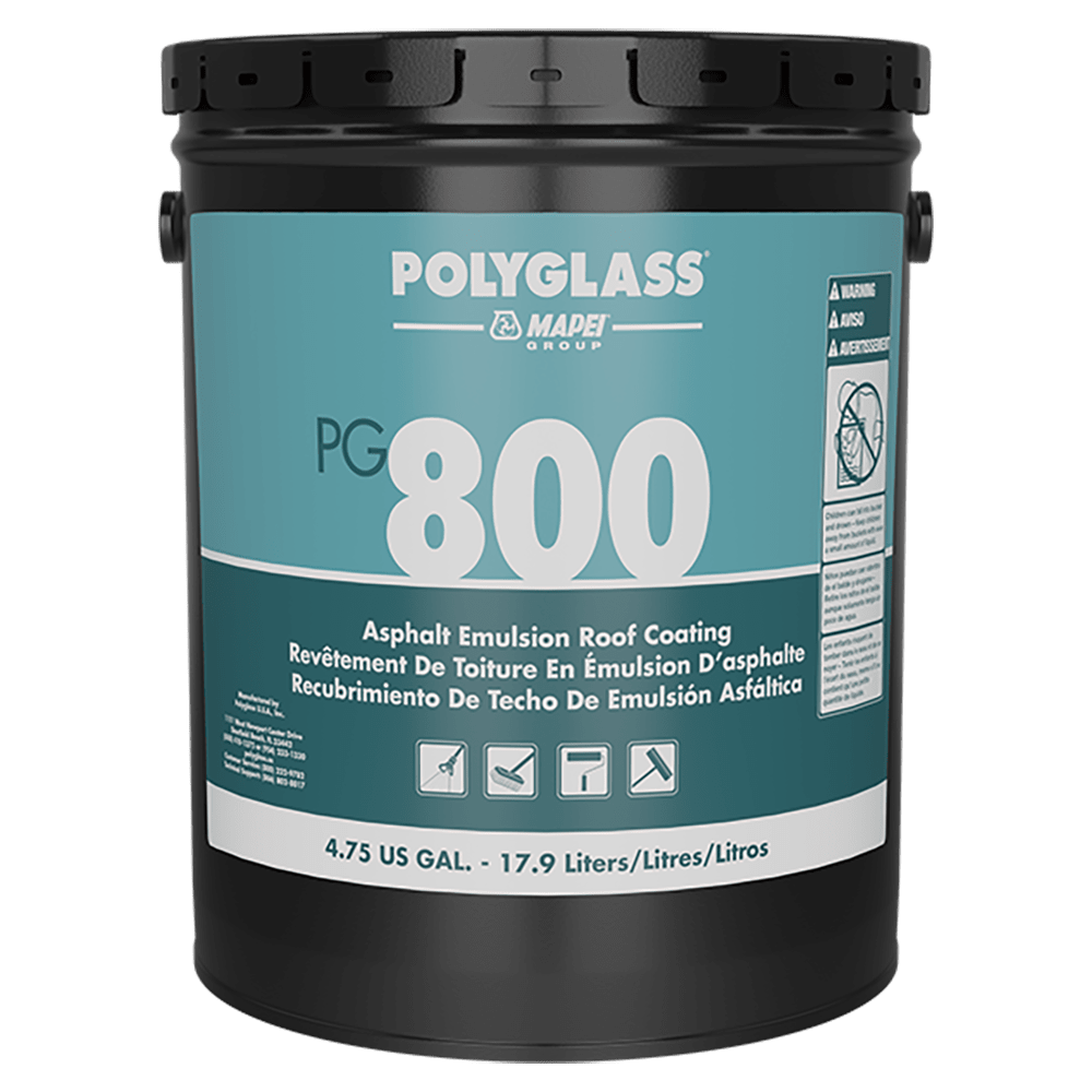 Polyglass PG 800 Asphalt Emulsion Coating 5 gal