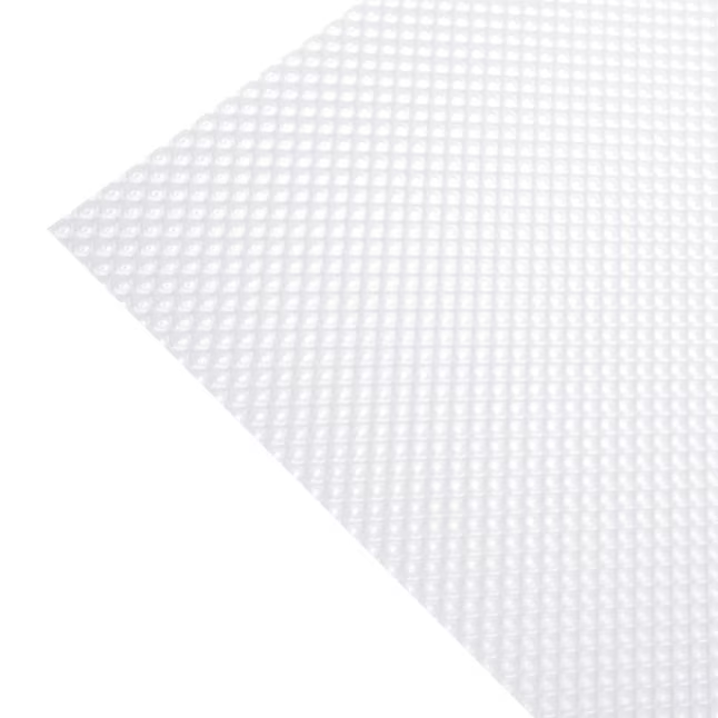 Plaskolite DURALENS 0.095-in T x 23.75-in W x 47.75-in L White Acrylic Sheet