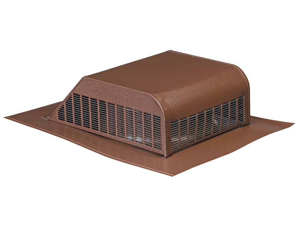 Air Vent Airhawk Aluminum SLA Slant Back Static Vent Brown
