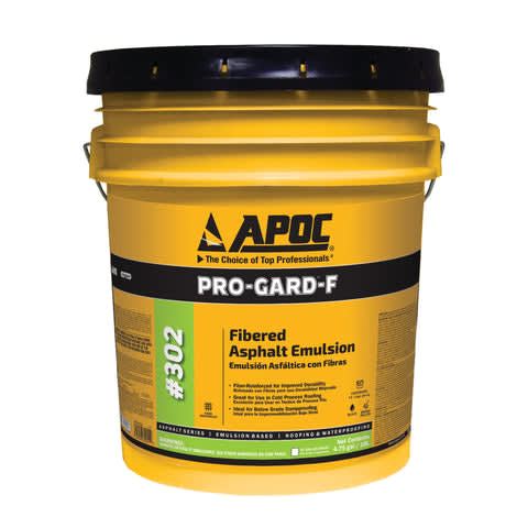 APOC 302 PRO-GARD-F Fibered Asphalt Emulsion 5 gal