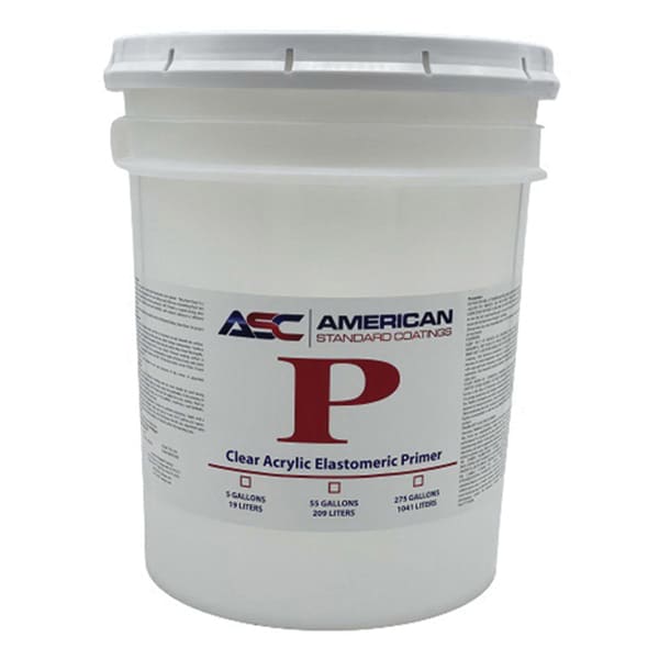 ASC P Acrylic Primer Clear 5 gal
