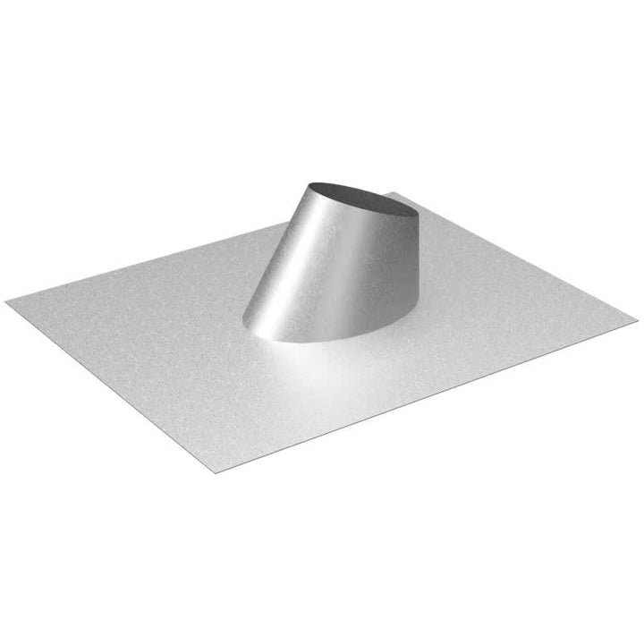 Able Galvanized Pipe Flashing with FHA Base 1" 26 GA