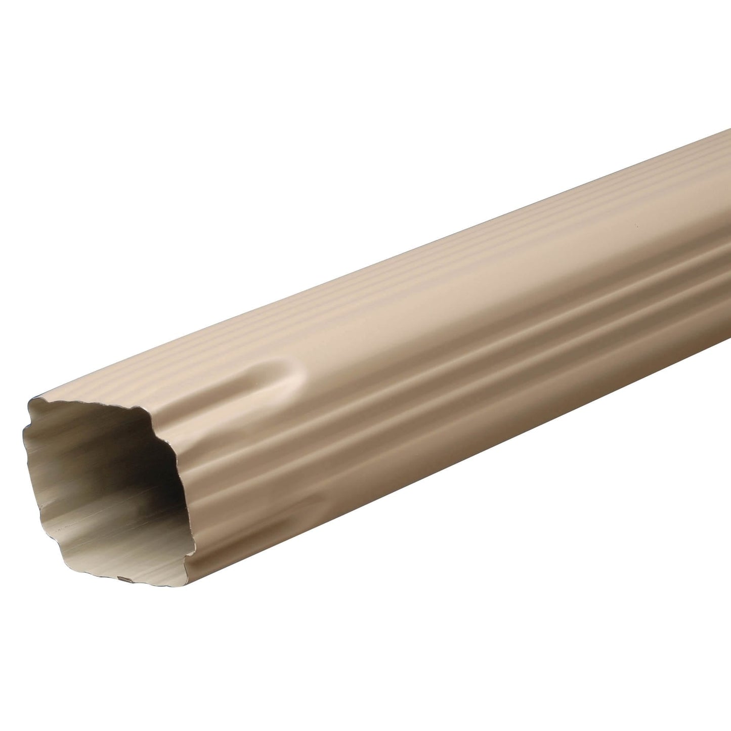Alsco Aluminum Downspout White 3" x 4" .019