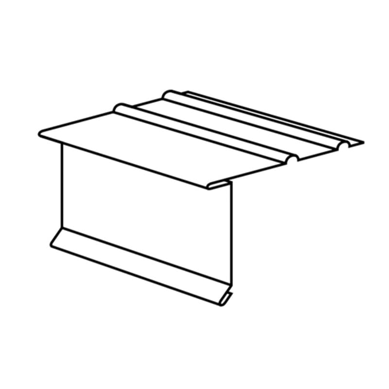 TopShield Aluminum ODE Drip Edge 30 Degree White .016