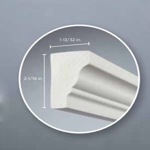 CertainTeed Restoration Millwork PVC Rams Crown Moulding