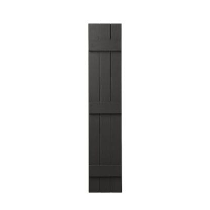 Mastic Closed Board & Batten Shutters Blackwatch Green 11" x 47"