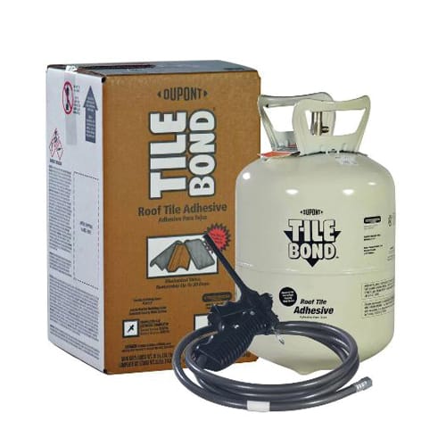 DuPont Tile Bond Roof Tile Adhesive 23 lb with Canister/Gun Hose Assembly