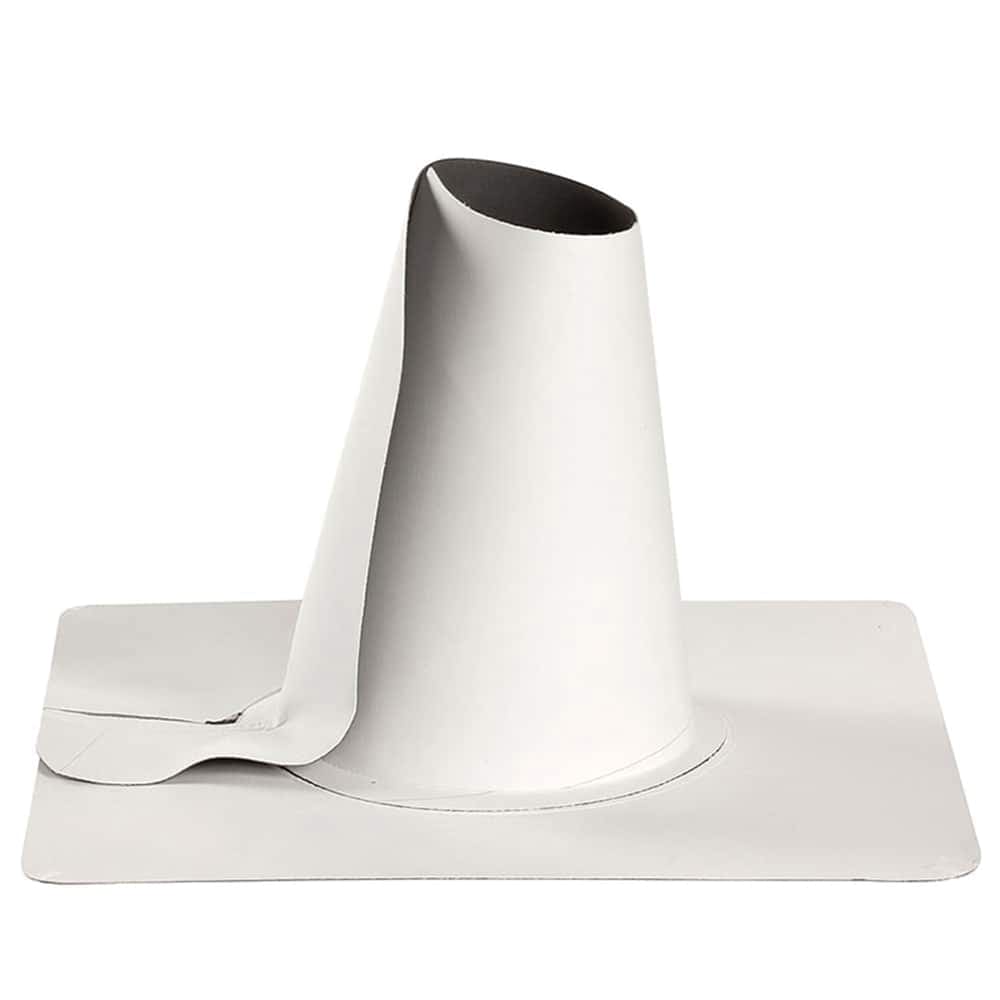 GAF TPO Split Pipe Boot White 1" to 2"
