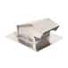 GAF Master Flow Goose Neck Vent Galvanized Black 4" - 9" x 11"