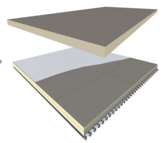 Hunter H-Shield Flat ISO 1.8" x 4' x 8'