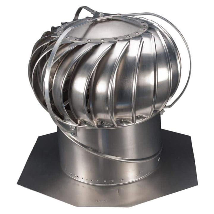 Lomanco Aluminum Externally Braced Whirlybird Turbine Mill 12" x 17-5/8"