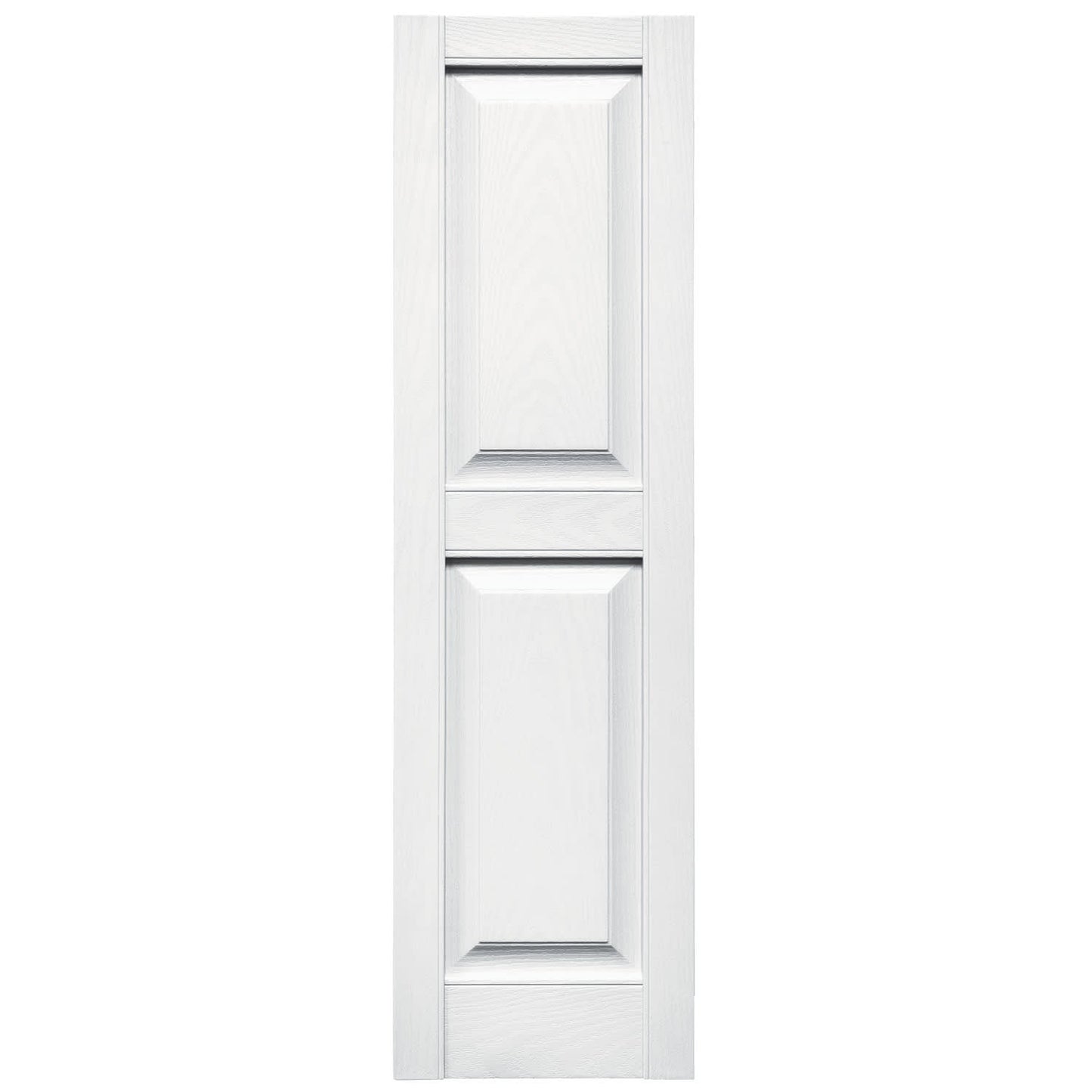 Mid-America Standard Raised Panel Shutter with Shutter-Loks & Screws 008 Clay 14-3/4" x 35"