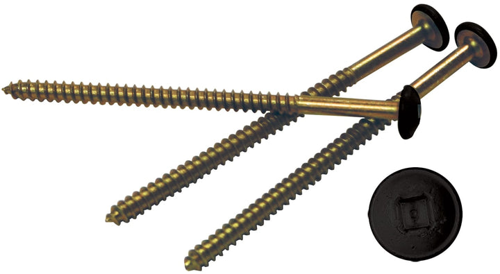 Mid-America Painted Shutter Screws 002 Black