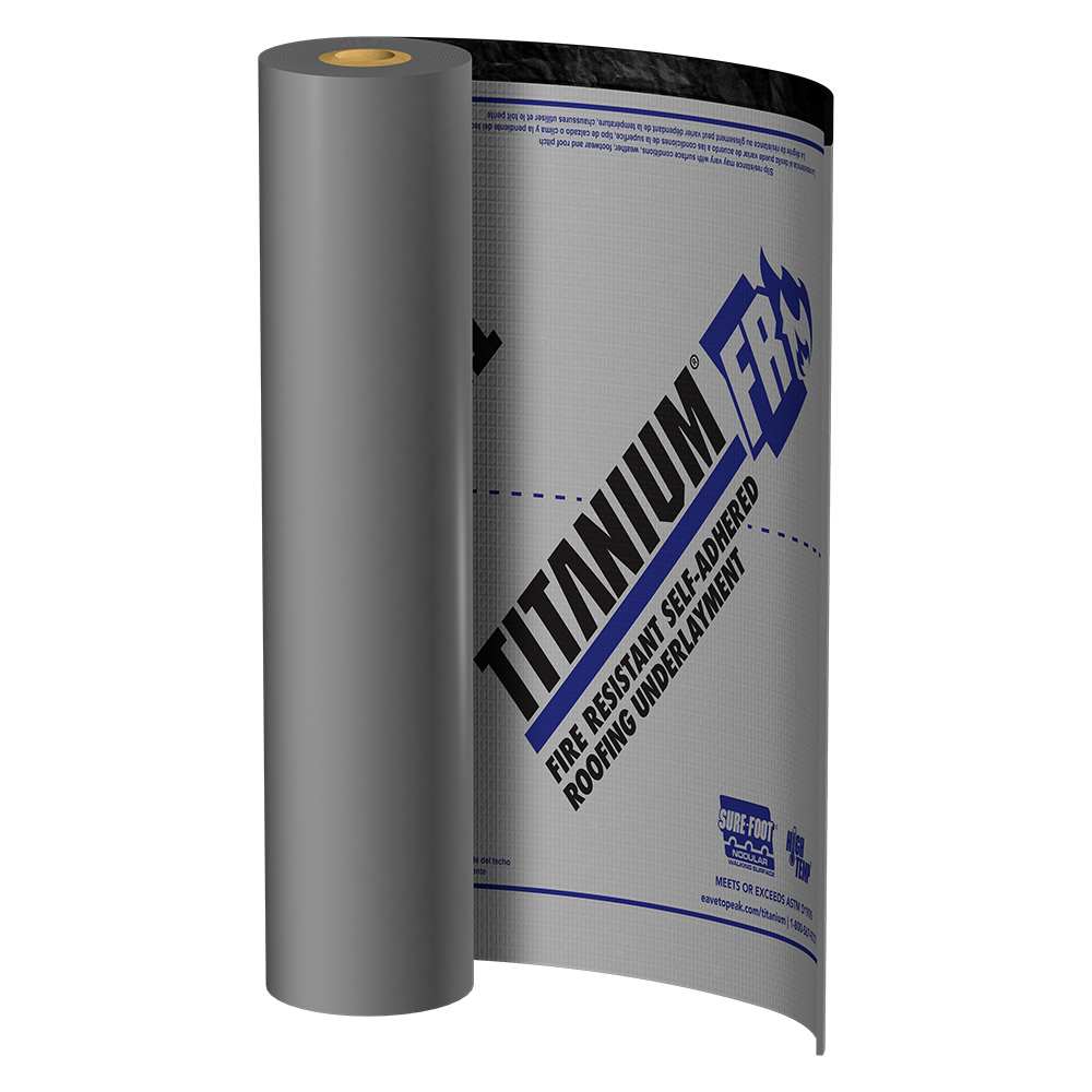 Owens Corning Titanium FR Self-Adhered Ice & Water Underlayment 36" x 50' Gray