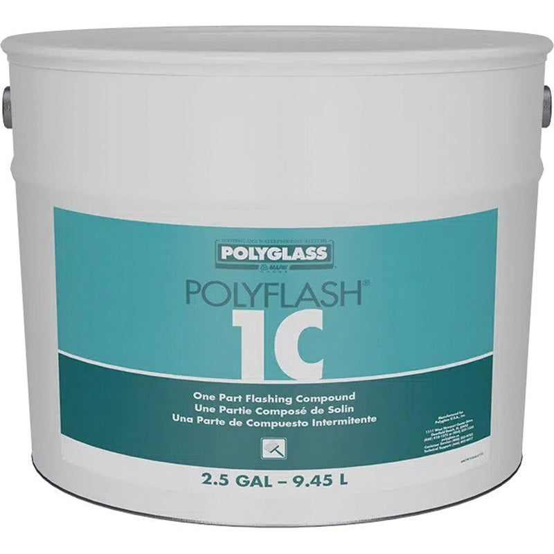 Polyglass PolyFlash 1C One Part Flashing Compound 2.5 gal