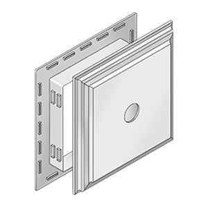 Royal Vinyl Standard Mount 000 White