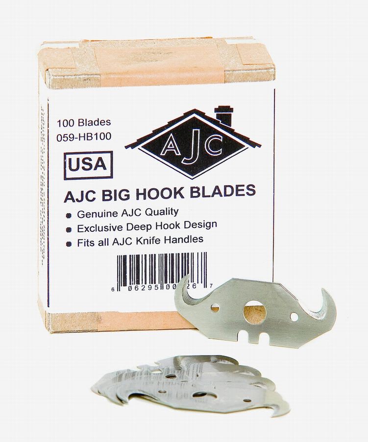 AJC Big Hook Knife Blade 5/Pack