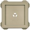 TopShield Recessed Square Mounting Block 172
