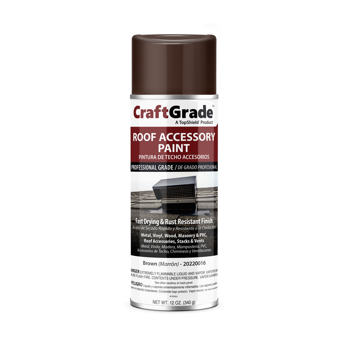 TopShield CraftGrade Accessory Spray Paint Brown