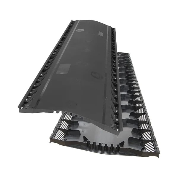 TopShield PRO4-N OmniRidge Vent with Nails Black 12" x 4'