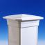 TimberTech Pyramid Post Cap Matte Espresso 5" x 5"
