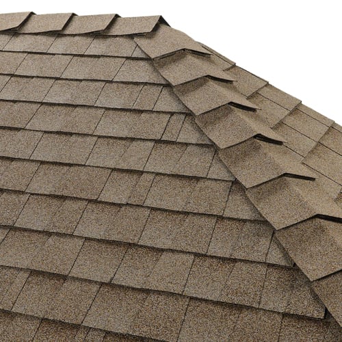 GAF Ridglass RS Hip & Ridge 10" Golden Amber