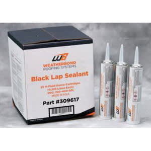 WeatherBond EPDM Lap Sealant Black