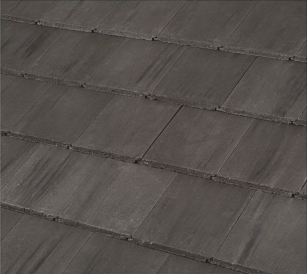 Boral Duralite Saxony 700 Slate Lightweight Concrete Field Tile Buckskin