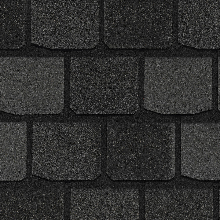 CertainTeed Highland Slate AR Shingles Black Granite
