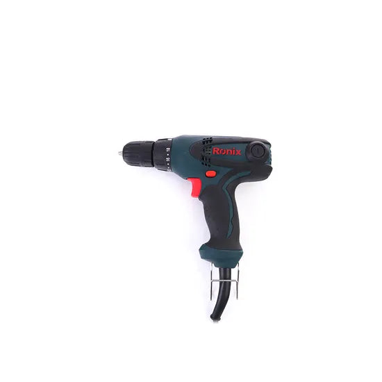 Ronix 2513 Electric Screwdriver Set in Carrying Case Dual Position Handle Wide Range of Drilling 1800rpm Electric Screwdriver