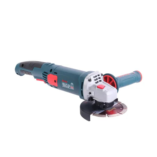 Ronix 3151 One Touch Guard Allows for 360 Degree Rotation of Guard with Single Action Dust Ejection System Corded Angle Grinder