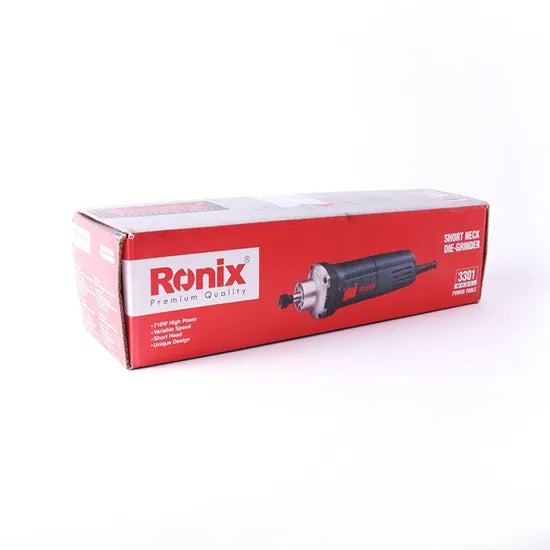 Ronix 3301 Superior Steel Grade Internal Bearings for Longer Life Feather Trigger Better Speed Control Short Neck Die-Grinder